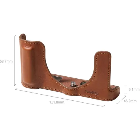 SmallRig-5699-Leather-Half-Case-for-Panasonic-LUMIX-L10-brown_6.jpg