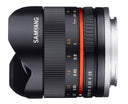 Samyang 8mm F/2.8 Fisheye II Sony E-system black