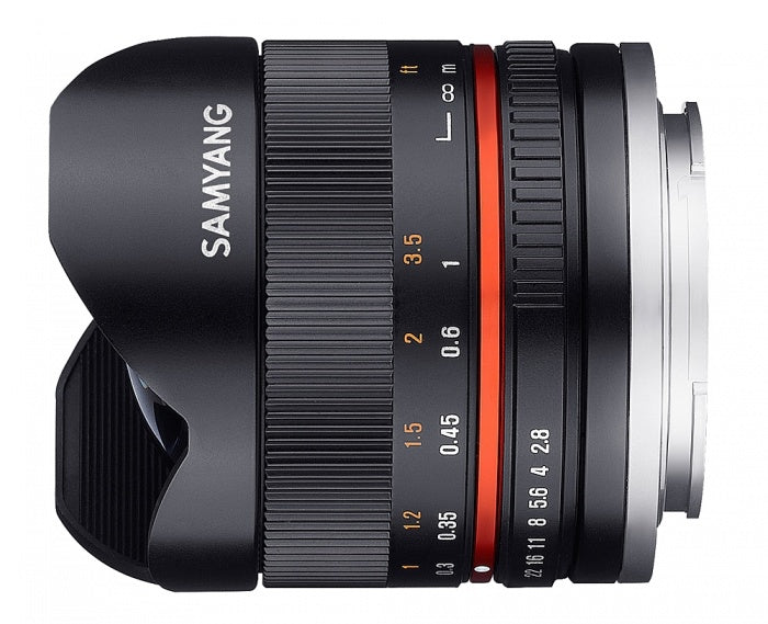 Samyang 8mm F/2.8 Fisheye II Sony E-system black