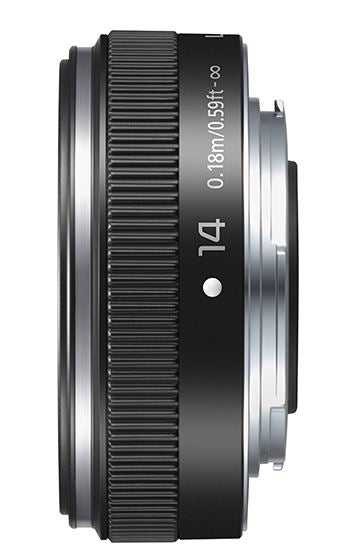 Panasonic Lumix G 14mm F/2.5 II ASPH black