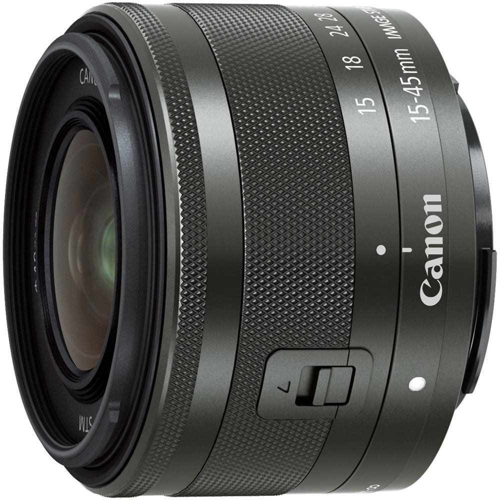 Canon EF-M 15-45mm f/3.5-6.3 IS STM negro