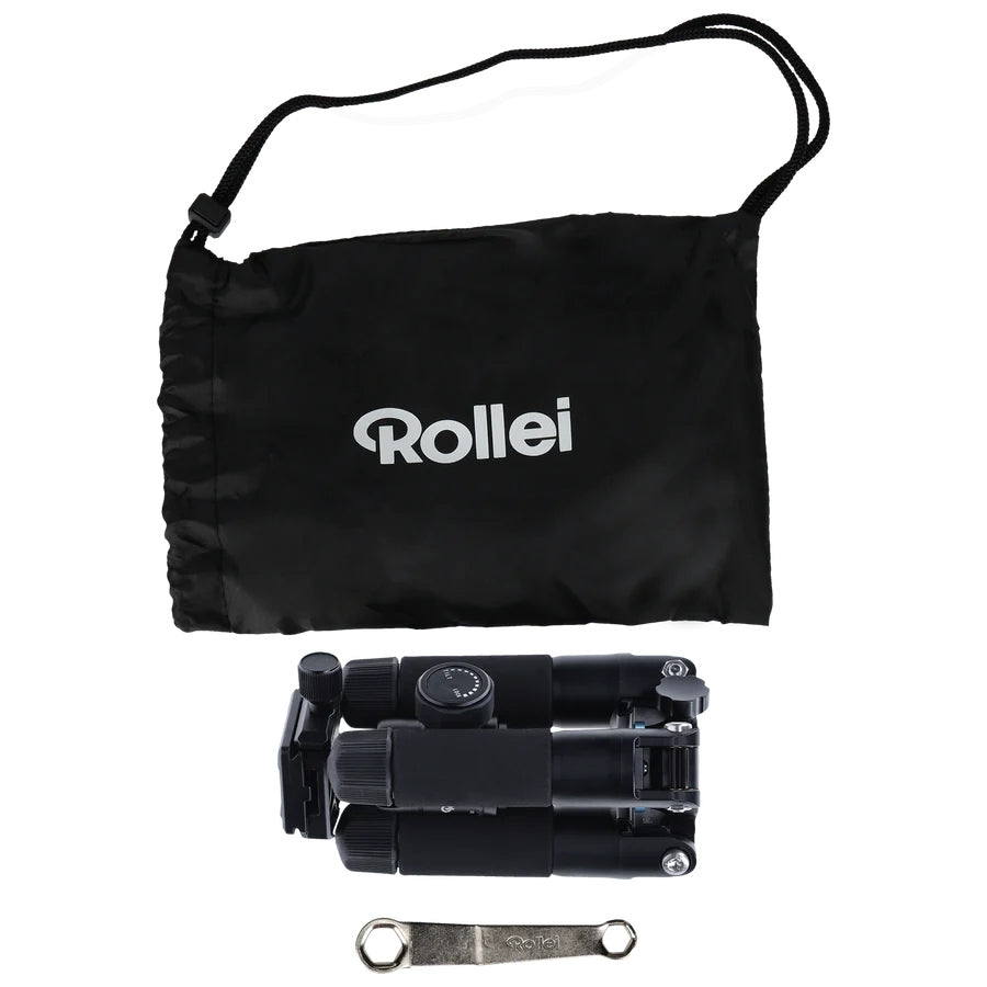 Rollei Compacto Viajero Mini M-1 Trípode Negro