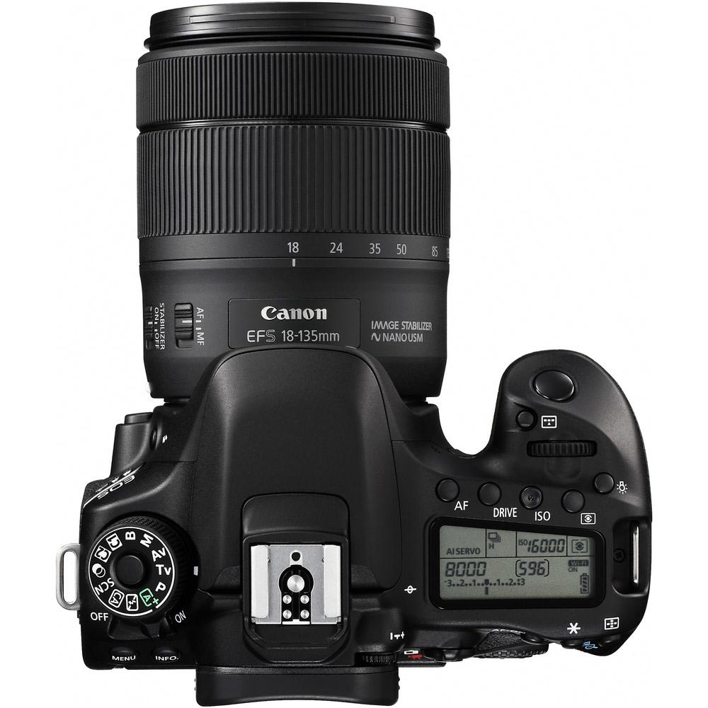 Canon EOS 80D + 18-135mm iS nano-USM