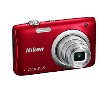 Nikon Coolpix A100 rood