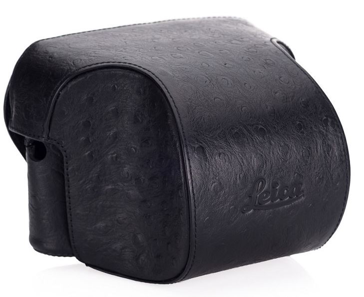 Leica 14862 Leather ever ready case M ostrich black
