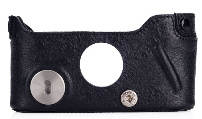 Leica 14862 Leather ever ready case M ostrich black