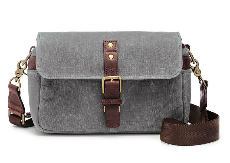 ONA The Bowery Messenger Bag Smoke