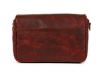 ONA The Leather Bowery Messenger Bag Bordeaux
