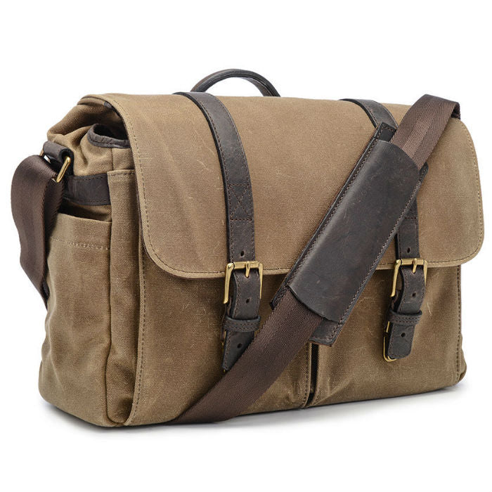 ONA The Brixton Messenger Bag Field Tan