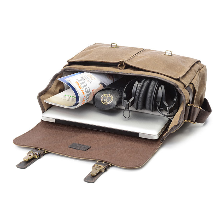ONA The Brixton Messenger Bag Field Tan