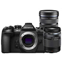 Olympus OM-D E-M1 Mark II zwart + 12-40mm F/2.8 PRO + 40-150mm F/2.8 ED PRO