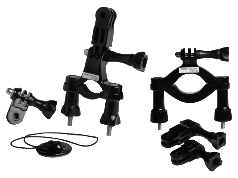 Pro-Mounts Tubo Montura Juego (pequeño y grande)