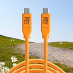 Tether Tools TetherPro USB-C a USB-C 4,6m Naranja