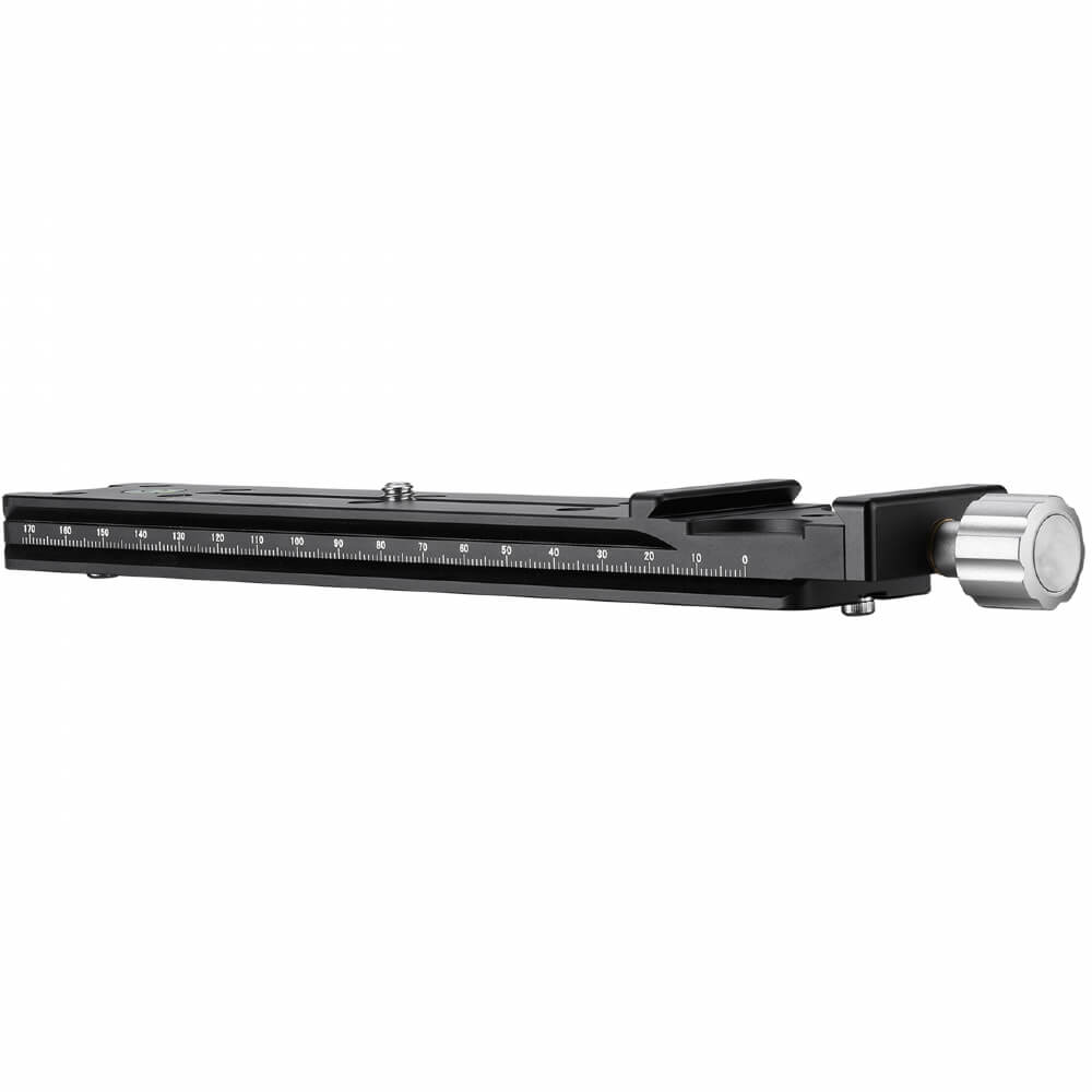 Leofoto 200mm Nodal Slide with Clamp