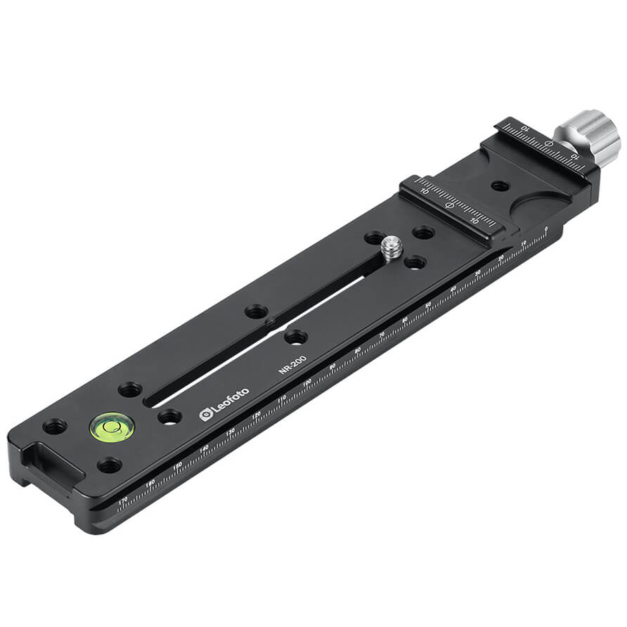 Leofoto 200mm Nodal Slide with Clamp