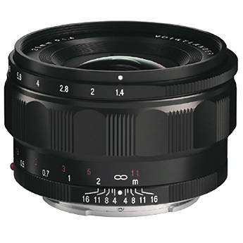 Voigtlander Nokton Classic 35mm f/1.4 black Sony FE