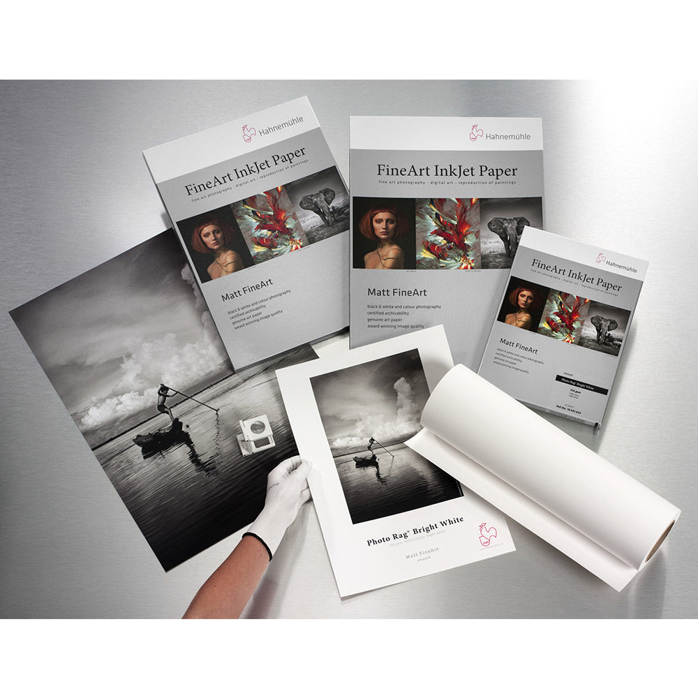 Hahnemühle Photo Rag Bright Blanco A3 25 Hojas