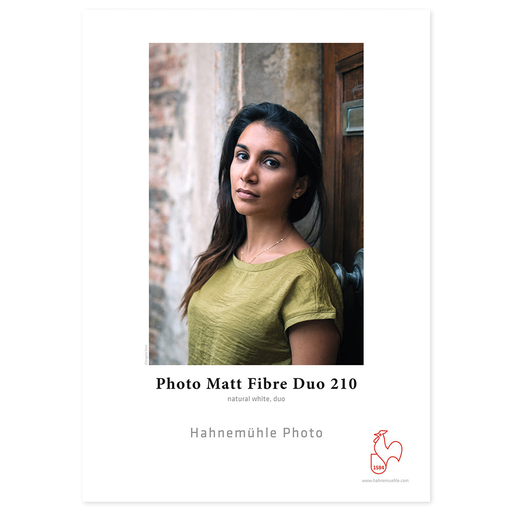 Hahnemuhle Photo Matte Fibre Duo 210gsm A3+ Box 25 Sheets