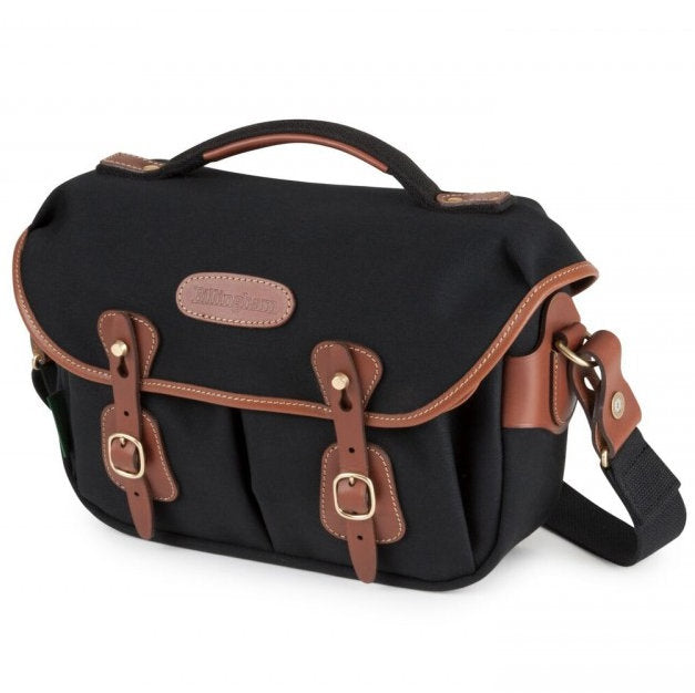 Billingham Hadley Small Pro Black/Tan Canvas