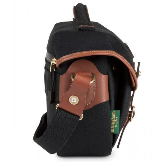 Billingham Hadley Small Pro Black/Tan Canvas