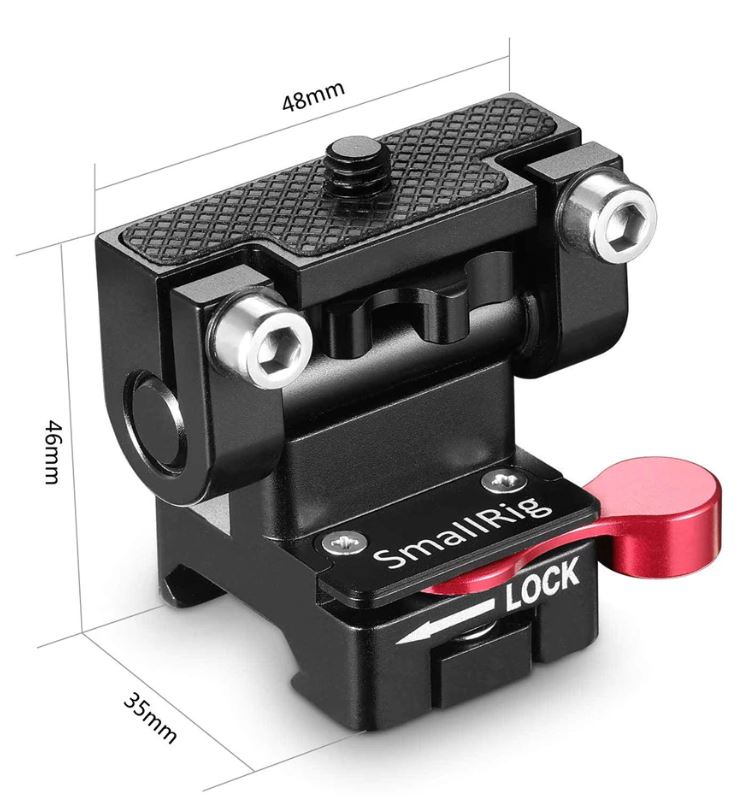 SmallRig 2100 DSLR Monitor Holder with NATO Clamp