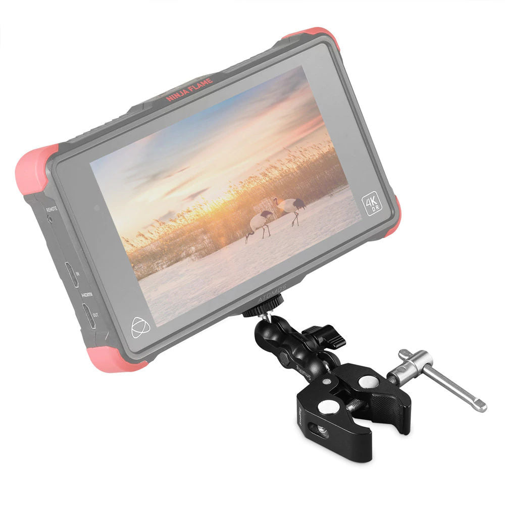 SmallRig 2164 Multi-Functional Crab-Shaped Clamp with Ballhead Magic Arm