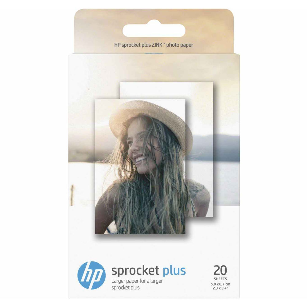 HP Sprocket Plus paper 5.8x8.7cm 20 sheets