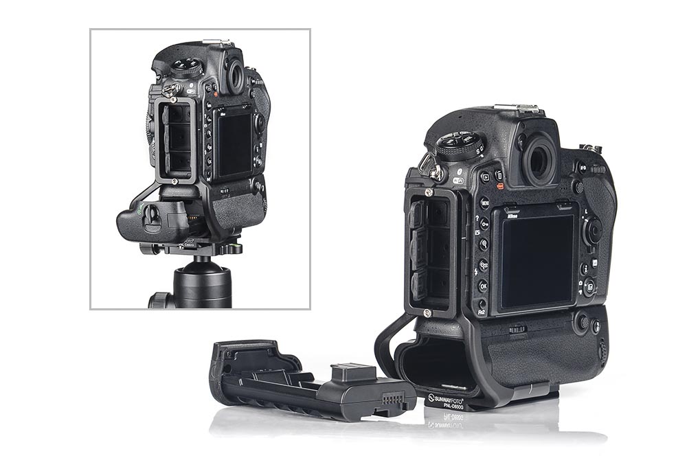 Sunwayfoto L-Plate for Nikon D850 (incl. grip PNLD850G)