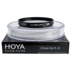 Hoya Close-Up +3 II HMC 55mm y Funda SQ