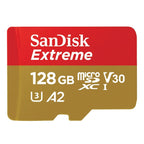 SanDisk MicroSDXC Extreme 128GB 160MB/s V30 + Adapter