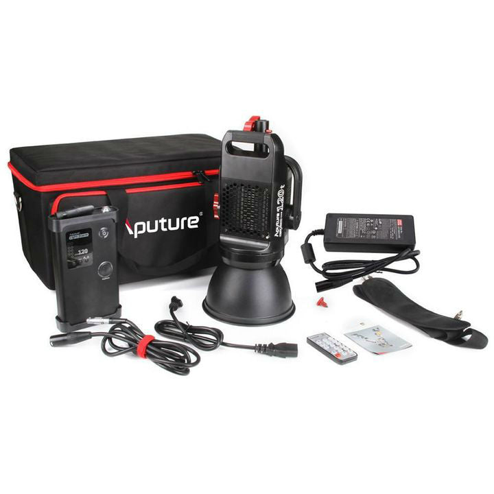 Aputure Light Storm LS C120D II Daylight LED Light Kit met V-mount