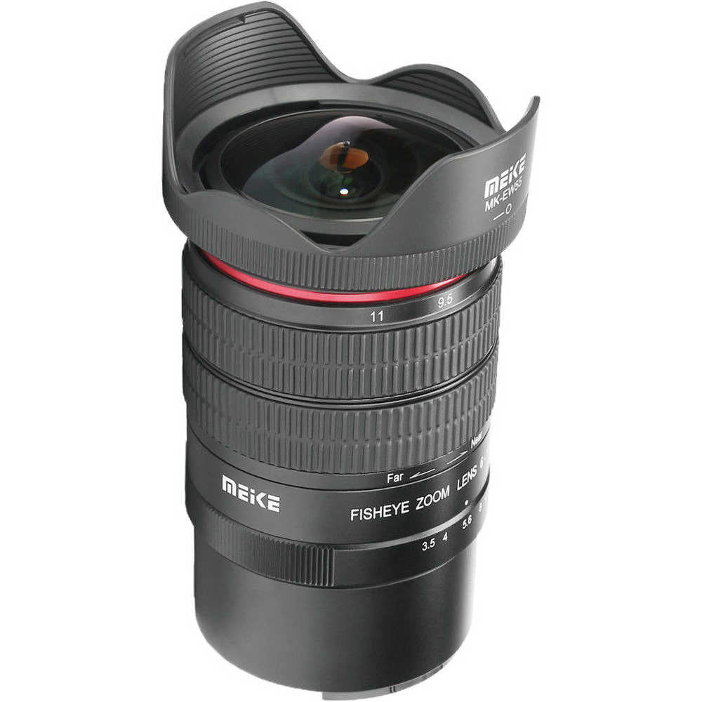 Meike 6-11mm f/3.5 Fisheye-Zoom para Fujifilm X-Montura