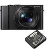 Panasonic Lumix DMC-LX15 negro + DMW-BLH7 batería