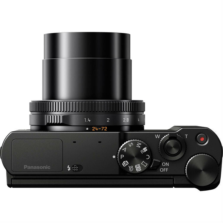 Panasonic Lumix DMC-LX15 negro + DMW-BLH7 batería