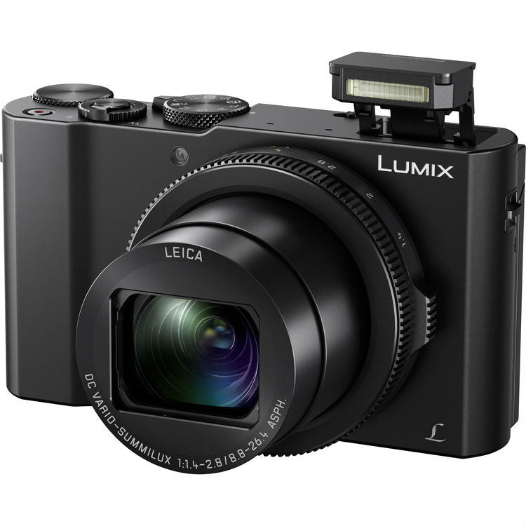 Panasonic Lumix DMC-LX15 negro + DMW-BLH7 batería