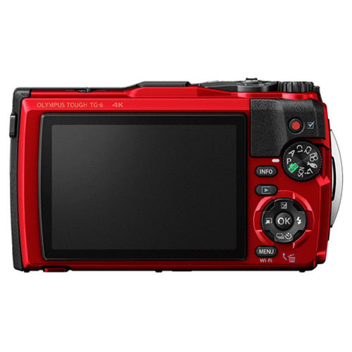 Olympus Tough TG-6 rojo