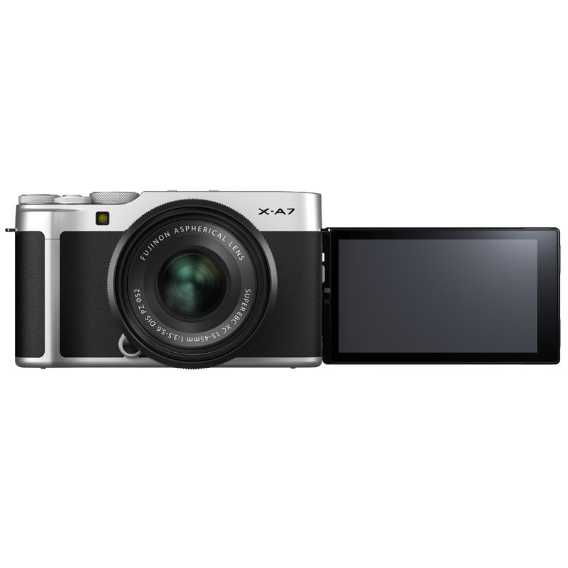 Fujifilm X-A7 body zilver