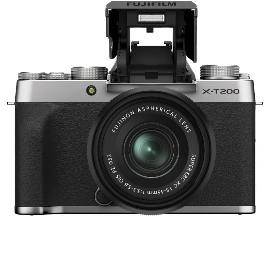 Fujifilm X-T200 cuerpo plata