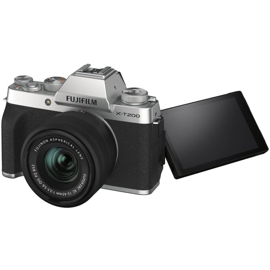 Fujifilm X-T200 cuerpo plata
