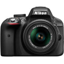 Nikon D3300 + 18-55mm VR II Black KIT OUTLET