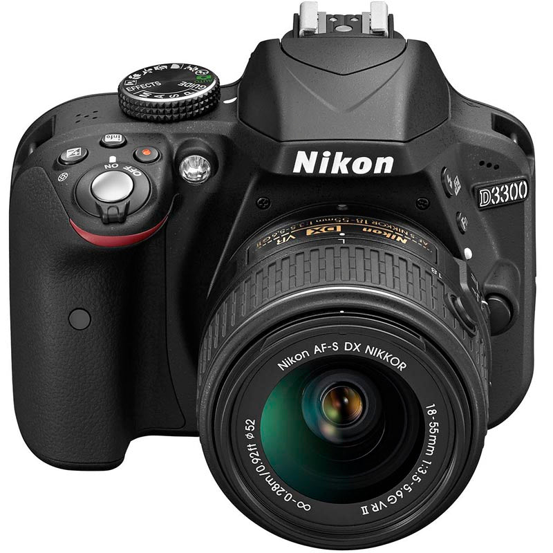Nikon D3300 + 18-55mm VR II Black KIT OUTLET