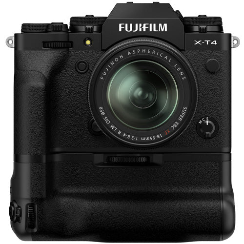 Fujifilm X-T4 zwart + XF 18-55mm + VG-XT4