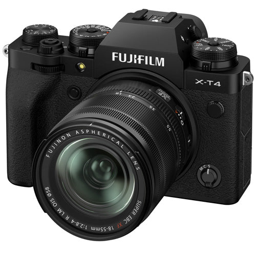 Fujifilm X-T4 zwart + XF 18-55mm + VG-XT4