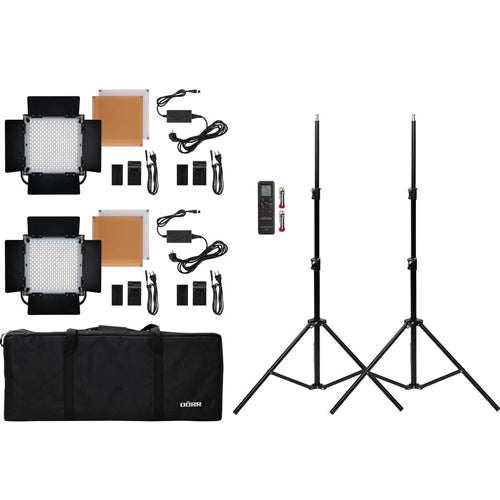 Dorr DLP-1000 Bi-Color LED Continuous Light Kit