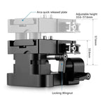 SmallRig 2092 Universal 15mm Rail Support System Baseplate
