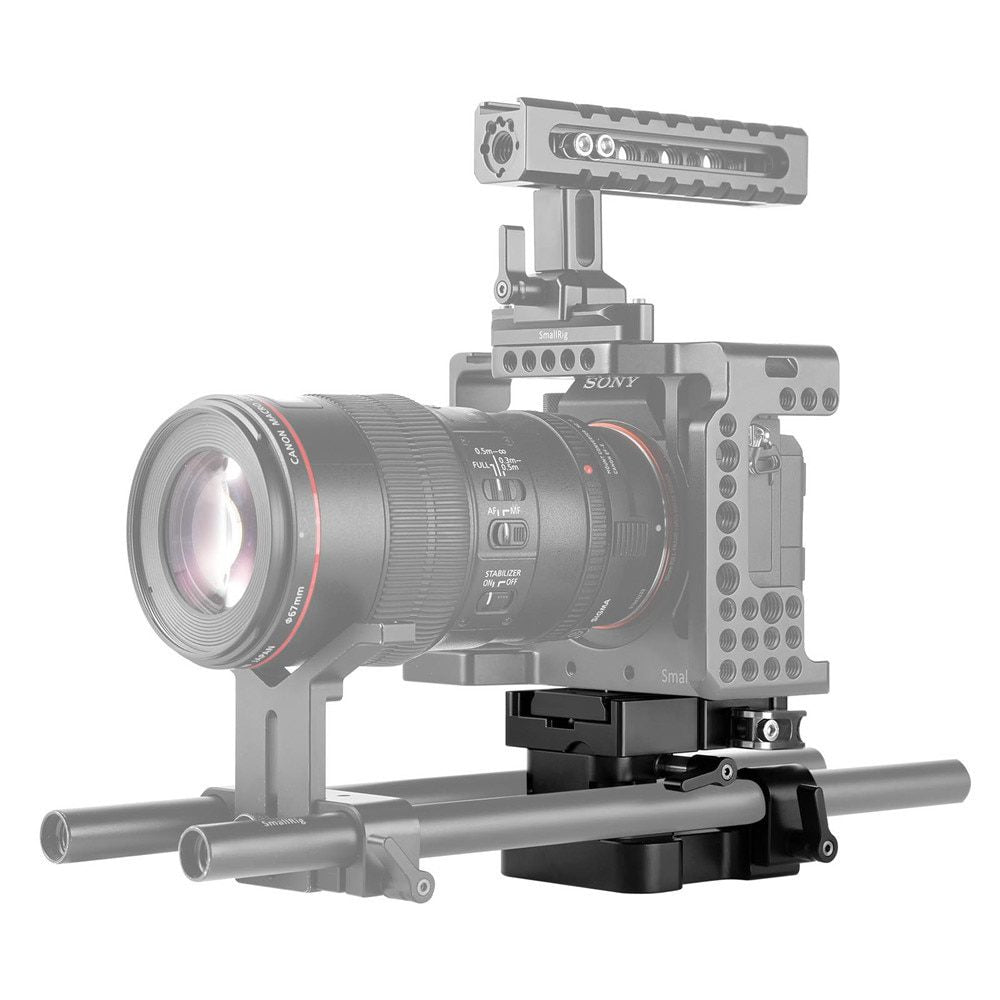 SmallRig 2092 Universal 15mm Rail Support System Baseplate