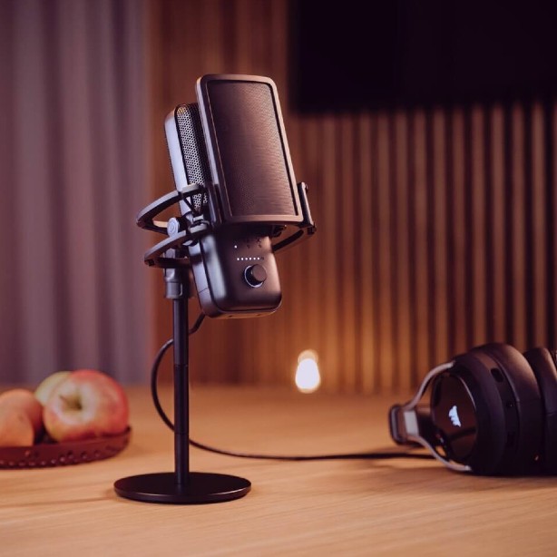 Elgato Wave 3 Streaming Microphone Black