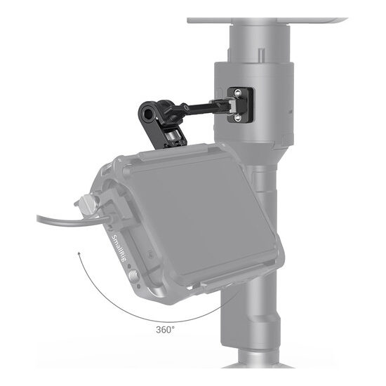 SmallRig 2889 Adjustable Monitor Mount for DJI RONIN-S/RONIN-SC & ZHIYUN CRANE 3/CRANE 3S/WEEBILL-S & MOZA AirCross 2 Gimbals