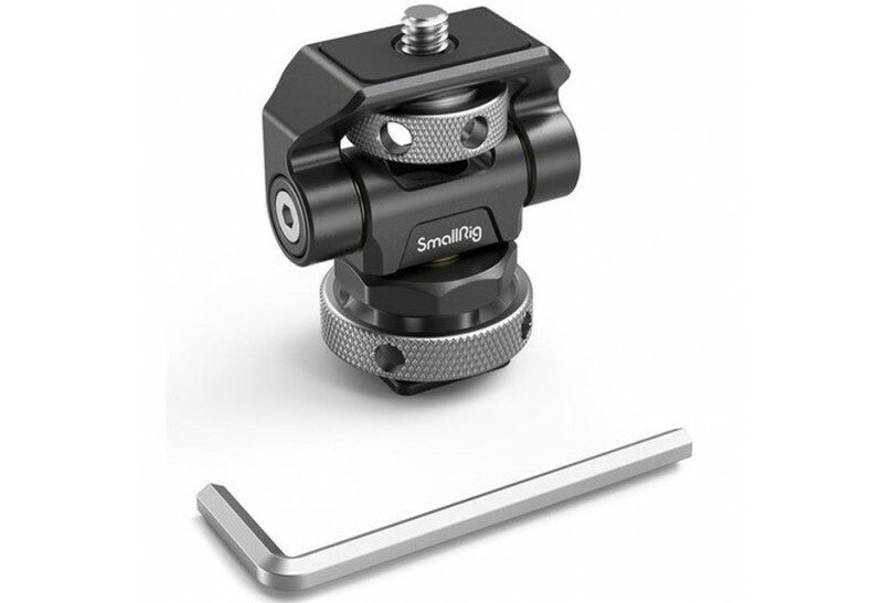 SmallRig Swivel and Tilt Adjustable Monitor Mount with Cold Shoe Mount 2905