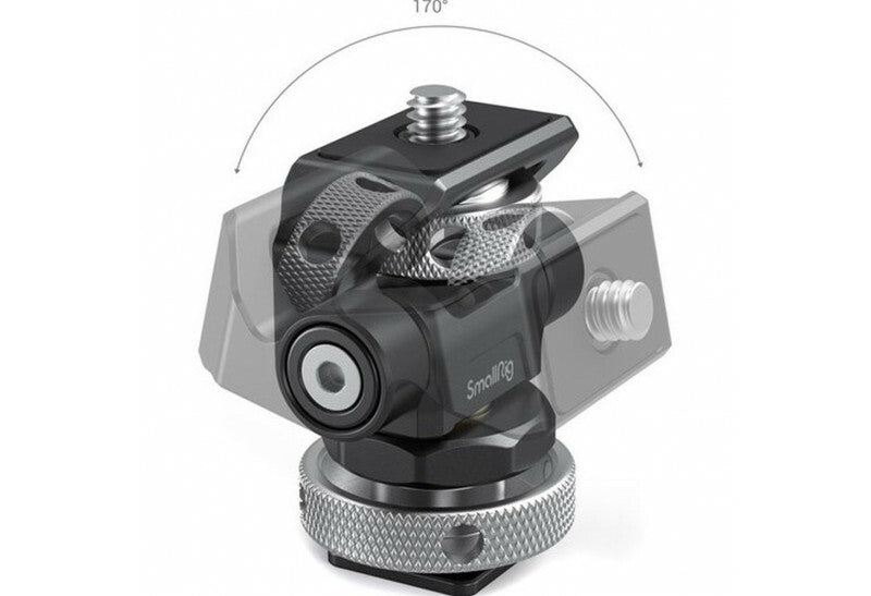SmallRig Swivel and Tilt Adjustable Monitor Mount with Cold Shoe Mount 2905